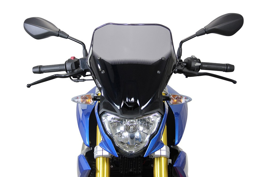 Szyba motocyklowa MRA BMW ROADSTER G 310 R 5R31 2016-, forma NRM, przyciemniana