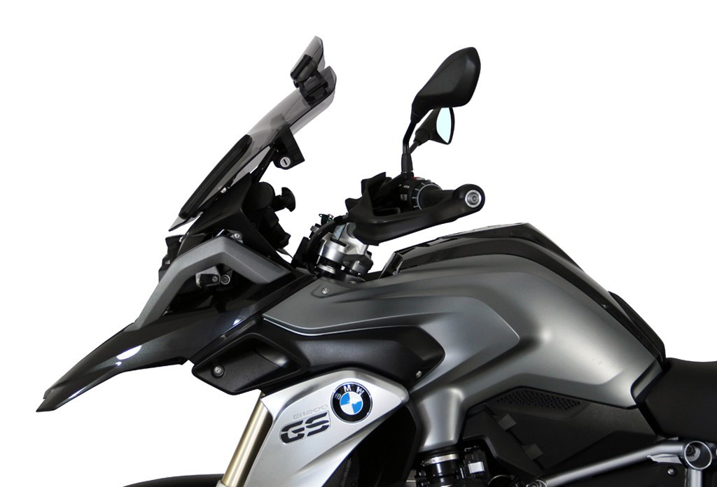 Szyba motocyklowa MRA BMW R 1200 GS RALLYE R12W 2017-, forma VT, przyciemniana