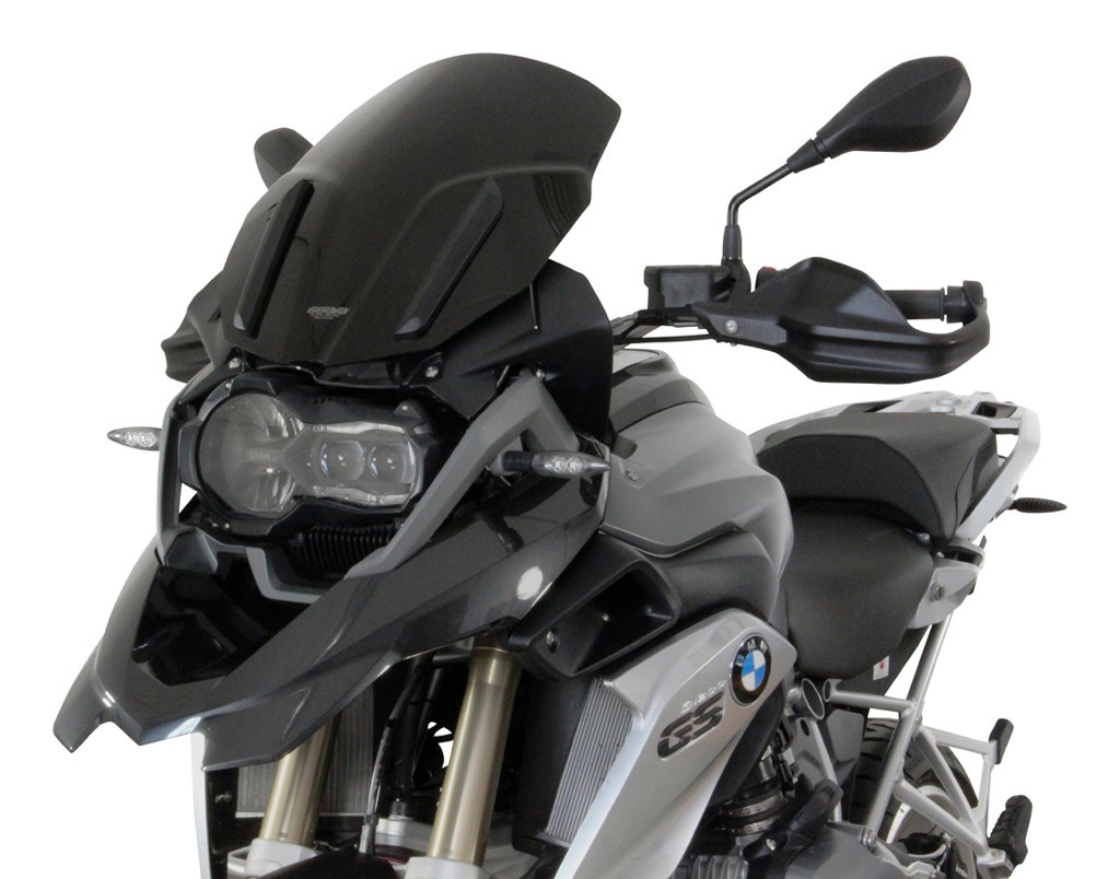 Szyba motocyklowa MRA BMW R 1200 GS RALLYE R12W 2017-, forma TM, przyciemniana