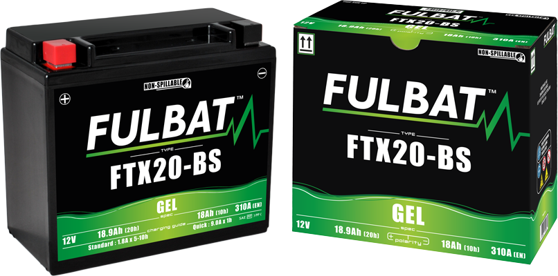 Akumulator FULBAT FUL GEL - FTX20-BS / YTX20-BS (Żelowy, bezobsługowy)