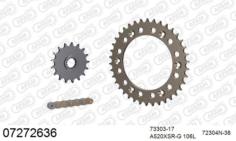 Zestaw napędowy AFAM do KTM 620 Duke, 620 LC4 Duke