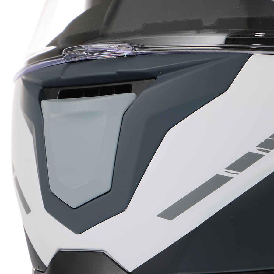 Kask motocyklowy ROCC 342 czarno-szary