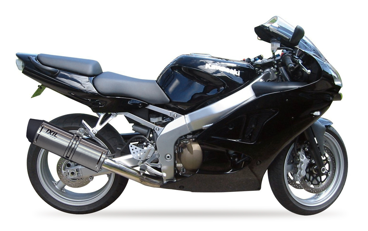 Tłumik IXIL KAWASAKI ZX-12R NINJA (ZXT20A) typ SOVE (waga: 3000g, długość: 423 mm., materiał: Inox AISI304, kolor: Black painted