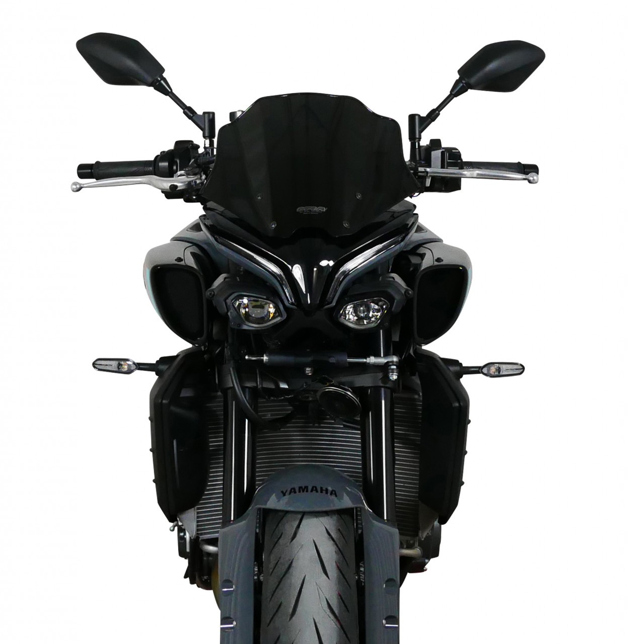 Szyba motocyklowa MRA YAMAHA MT-10 2022-, forma NRM, czarna
