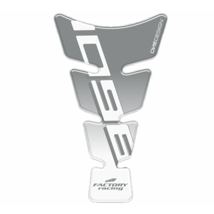 ONEDESIGN Tankpad Spirit shape logo 1098 srebrny/transparentny