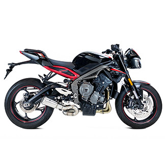 Tłumik IXRACE TRIUMPH STREET TRIPLE 675 / 765 R 17-20 typ MK2 MK2 SERIES INOX