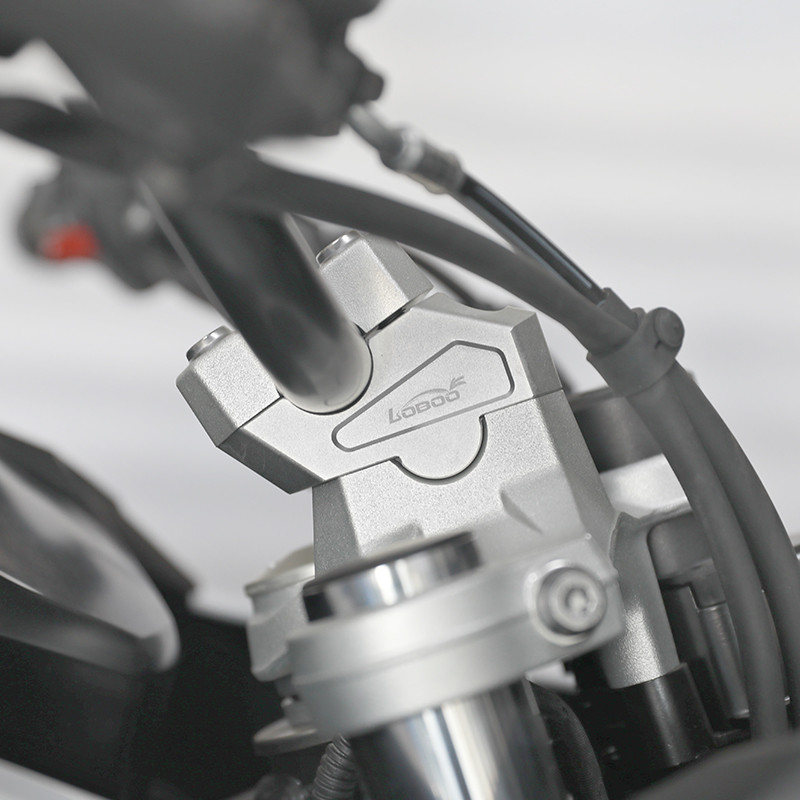 LOBOO Podwyższenie kierownicy do BMW F750GS, podwyższenie 23mm, przybliżenie 20mm
