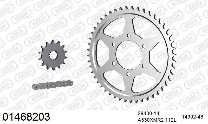 Zestaw napędowy AFAM do SUZUKI GS 550 ES