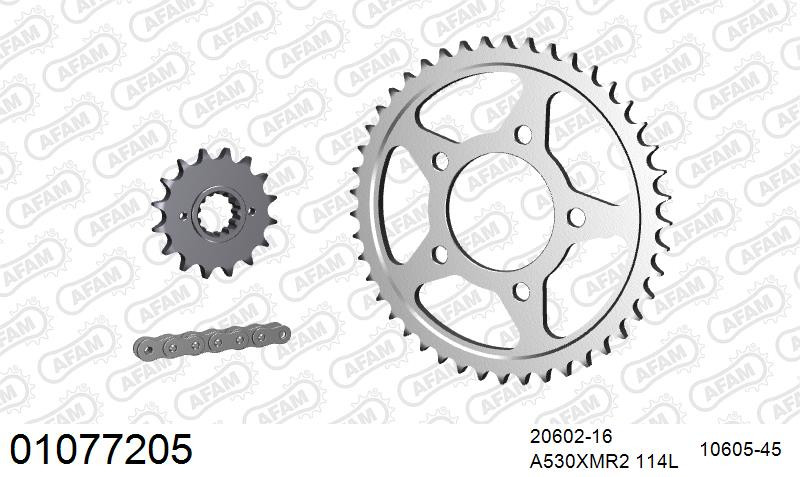 Zestaw napędowy AFAM do HONDA CBX 750 F E,F,G,H
