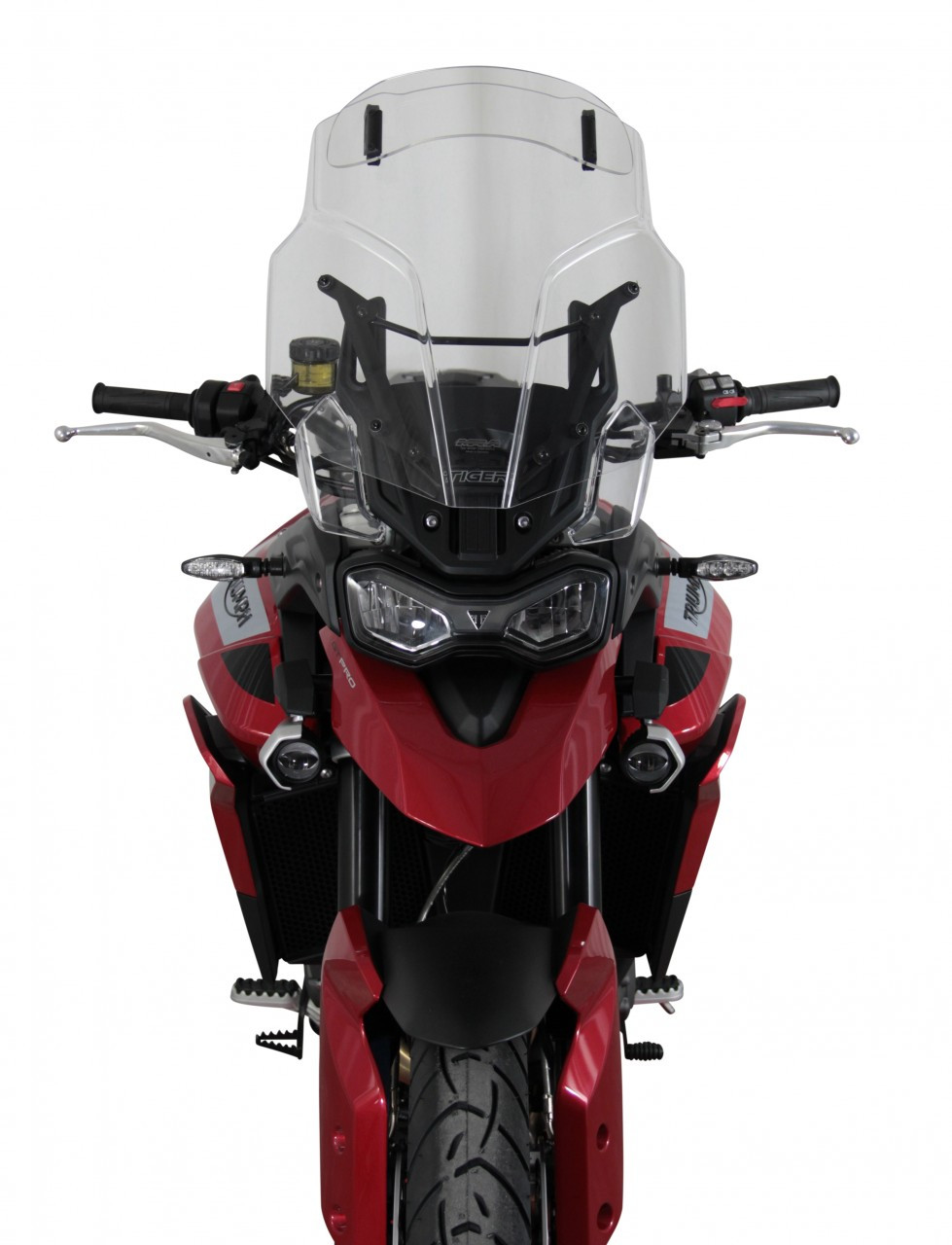 Szyba motocyklowa MRA TRIUMPH TIGER 900 /GT PRO 2019-, forma VTM, bezbarwna