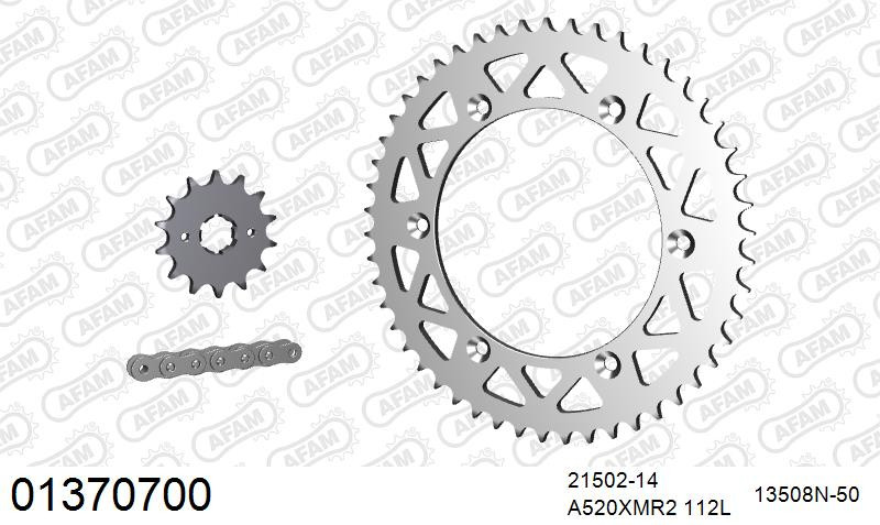 Zestaw napędowy AFAM do YAMAHA TT 600 L, TT 600 N, TT 600 W