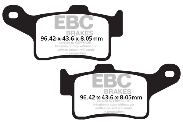 EBC Brakes Klocki hamulcowe EBC FA631 (kpl. na 1 tarcze)