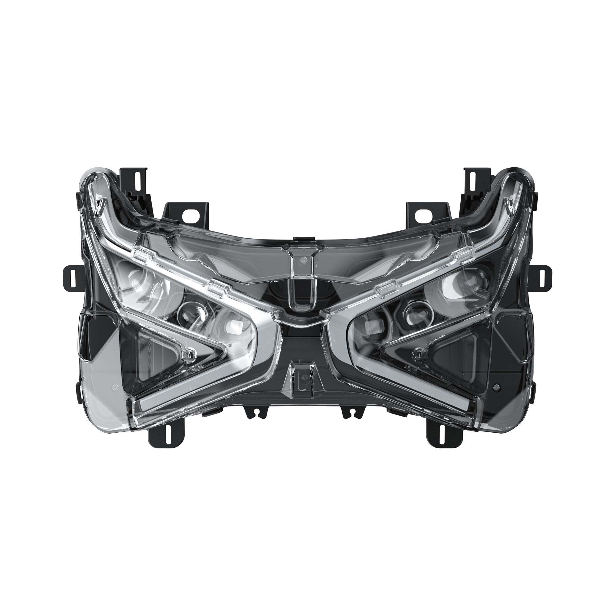 LOBOO Reflektor przedni z doświetlaniem zakrętów do YAMAHA XMAX300 (2023-)