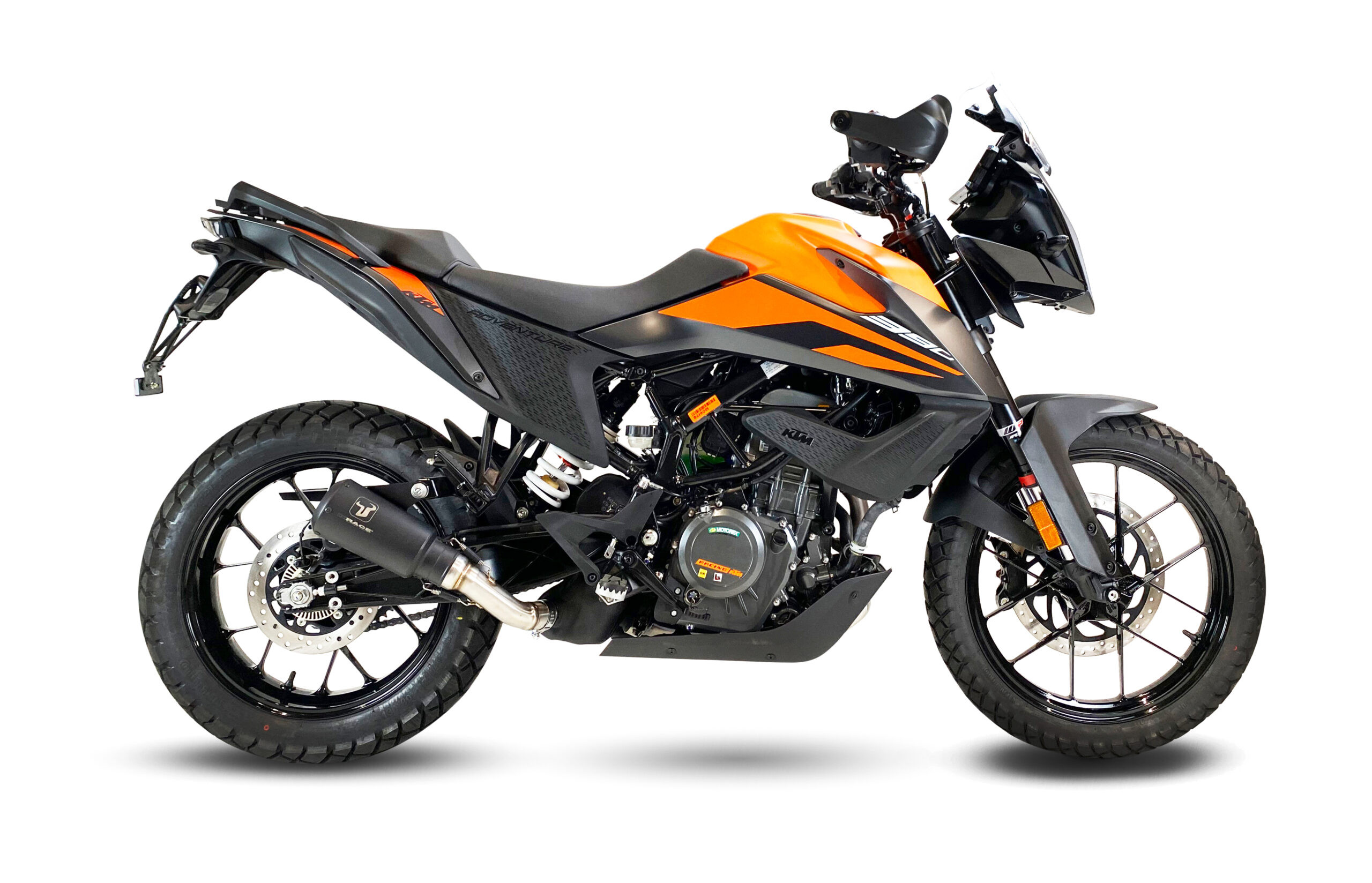Tłumik IXRACE KTM 390 ADVENTURE 20-22 (KTM IS ADVENTURE) typ MK2B MK2 SERIES BLACK (Homologacja)