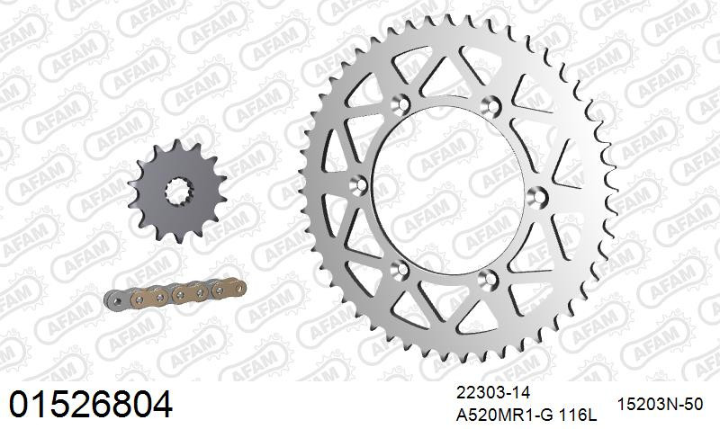 Zestaw napędowy AFAM do SUZUKI RM 250 D