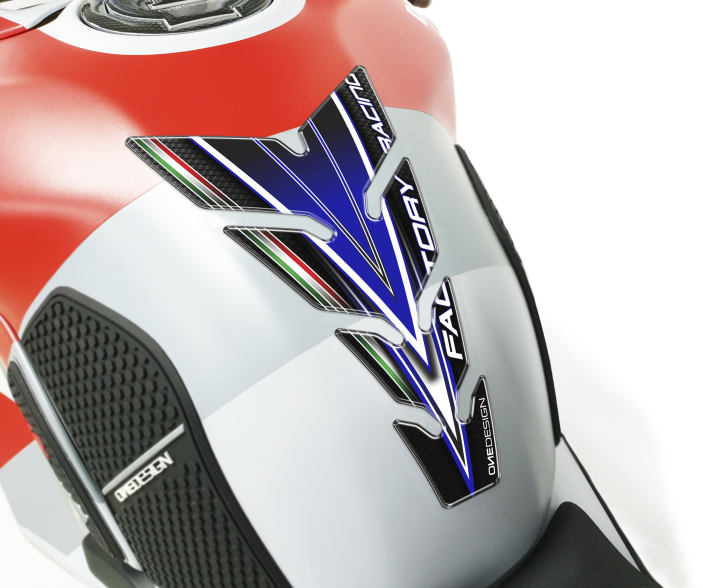 ONEDESIGN Tankpad Factory racing niebieski version