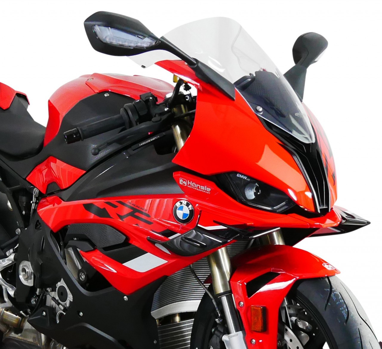 Szyba motocyklowa MRA BMW S1000 RR 2023-2024, forma R, bezbarwna