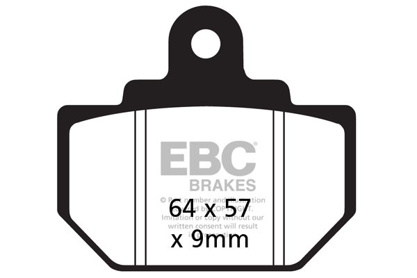 EBC Brakes Klocki hamulcowe EBC FA111 (kpl. na 1 tarcze)