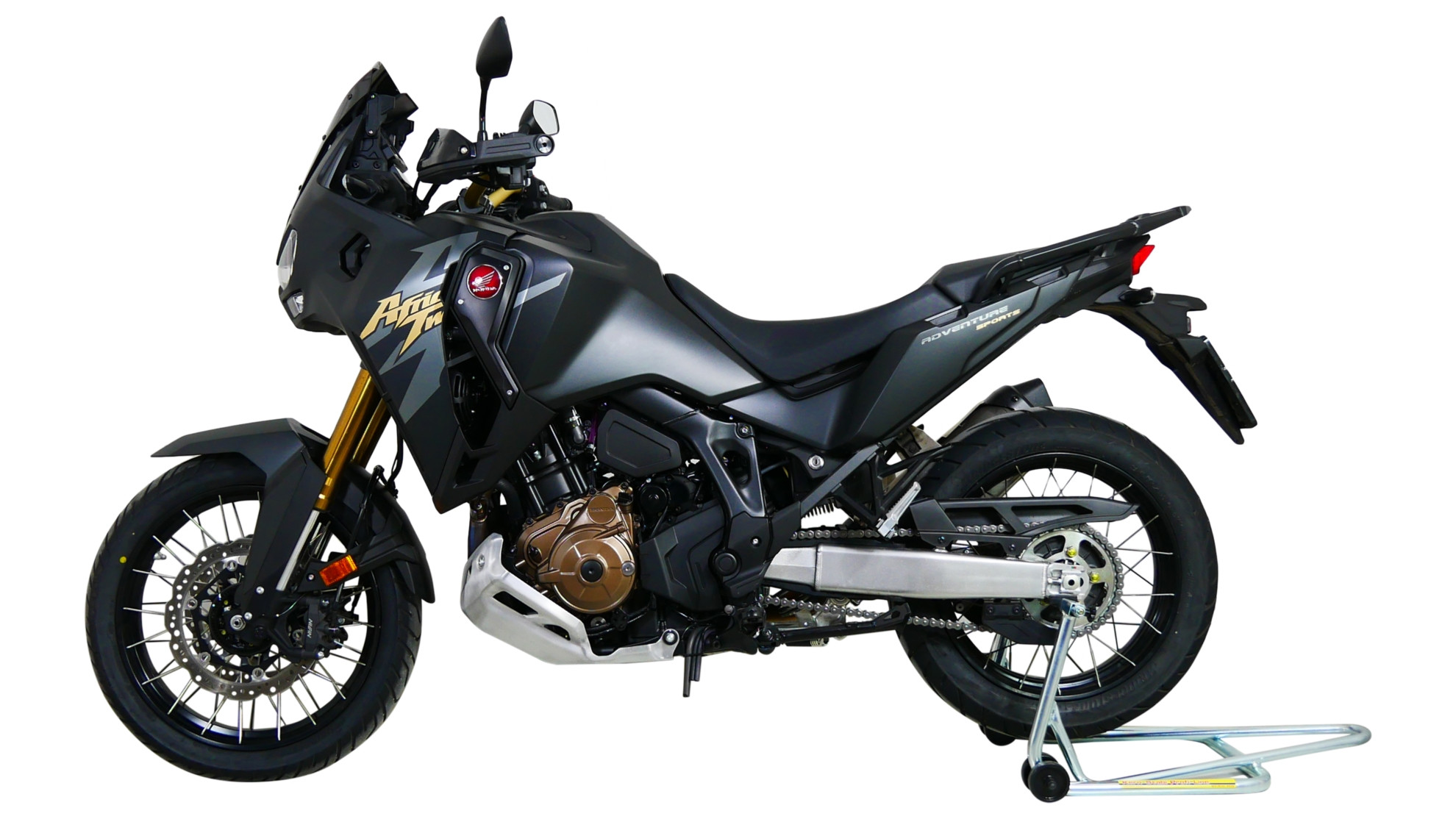 Szyba motocyklowa MRA HONDA CRF 1100 L A.T. AD.SPORTS ES /DCT 2024-, forma SPM, czarna