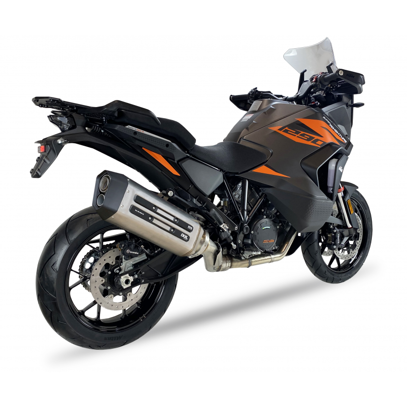 Tłumik IXIL KTM 1290 SUPER ADVENTURE 21-23 (KTM ADVENTURE) typ MXT (waga: 4920g, długość: 540 mm., materiał: Inox AISI304, kolor