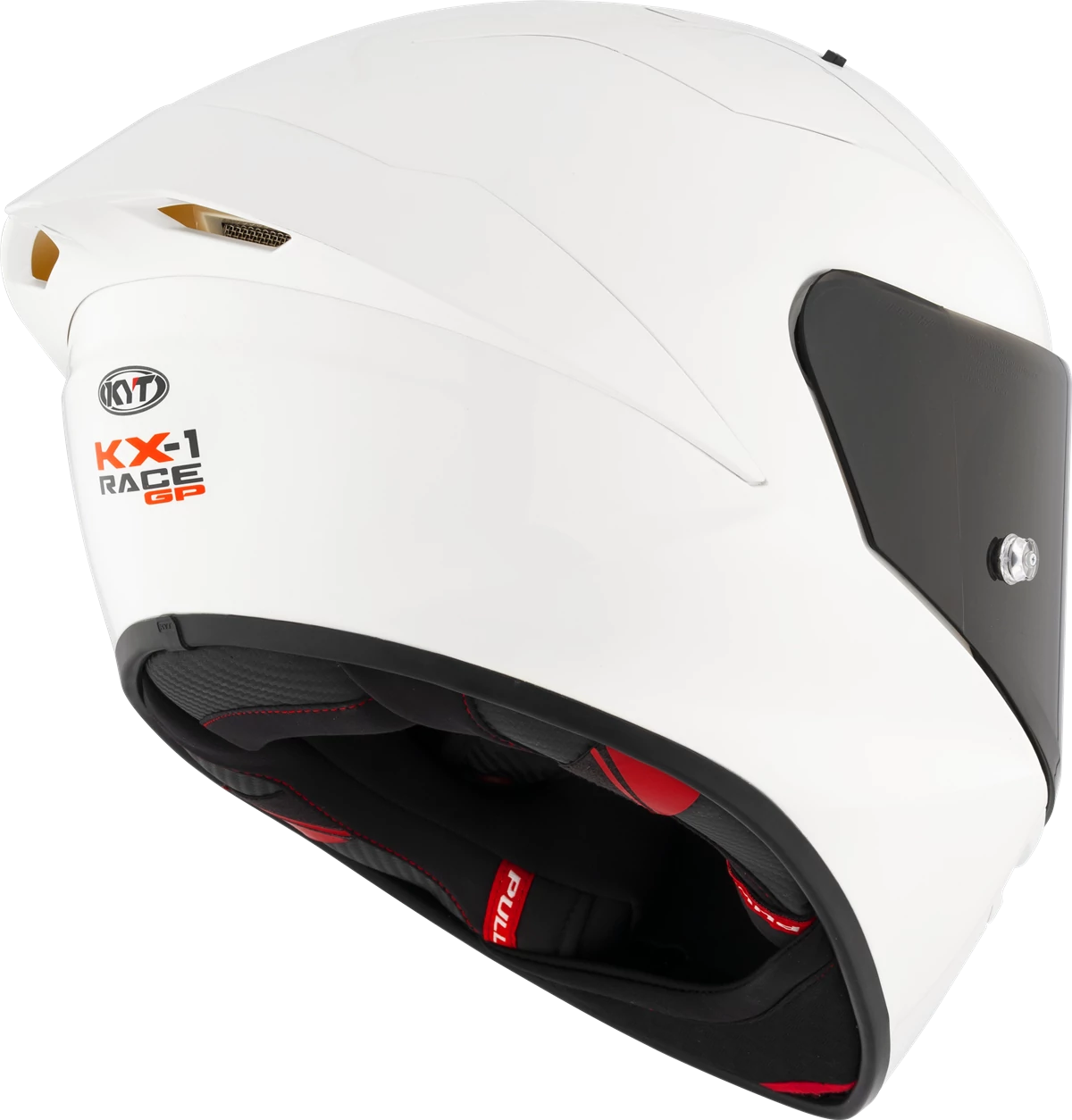Kask motocyklowy KX-1 RACE GP BIAŁY E06-FIM