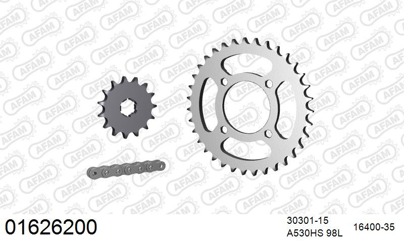 Zestaw napędowy AFAM do KAWASAKI Z 250 A1,A1,B1,A2