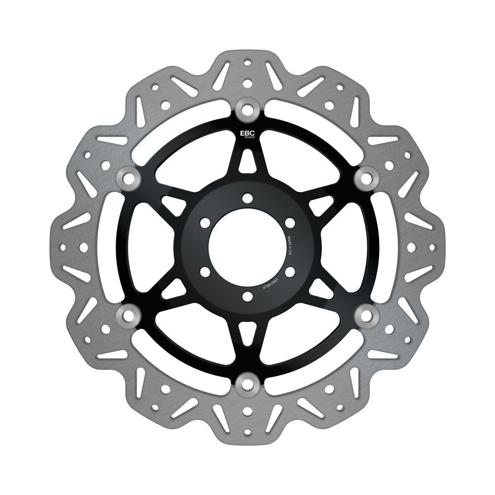 Tarcza hamulcowa motocyklowa EBC VR614BLK VEE, czarna