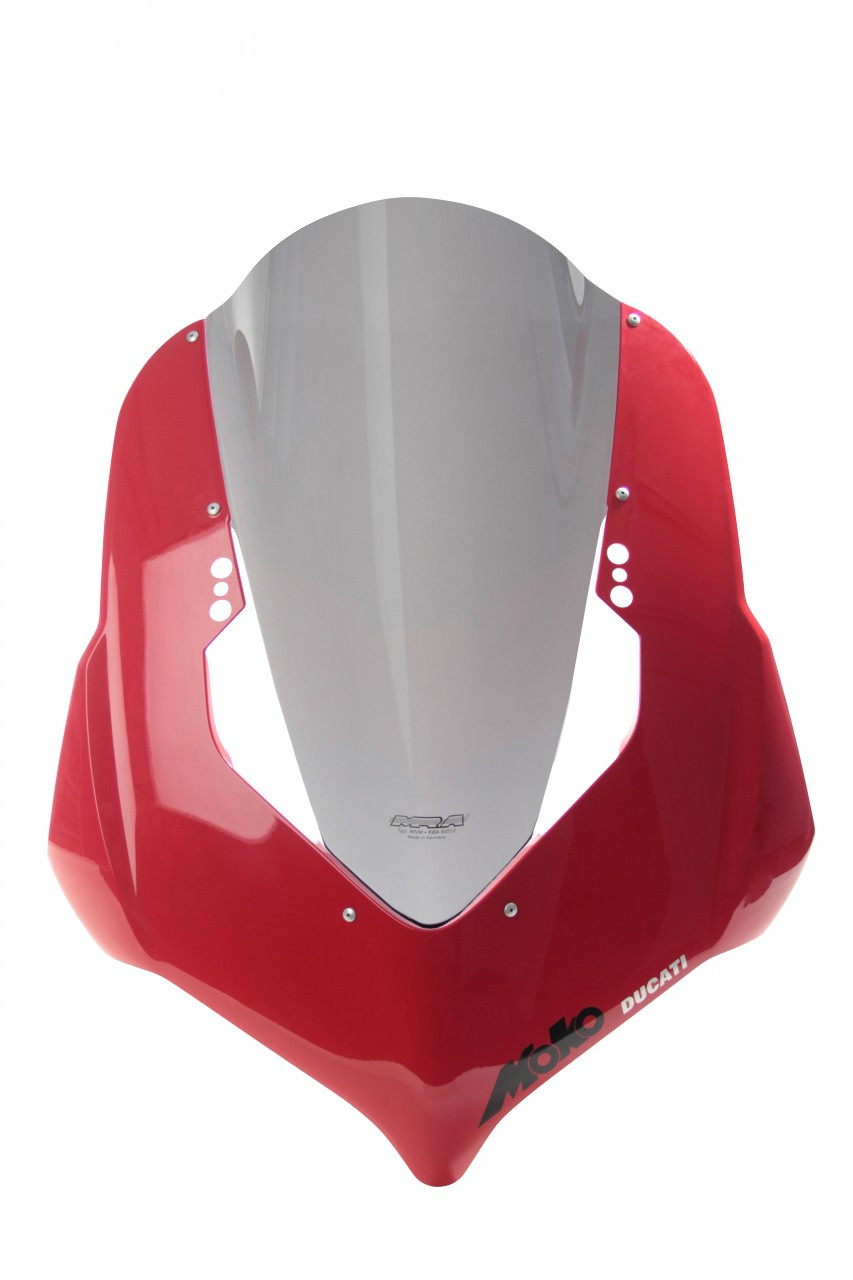 Szyba motocyklowa MRA DUCATI PANIGALE V2 2020-2024, forma R, przyciemniana