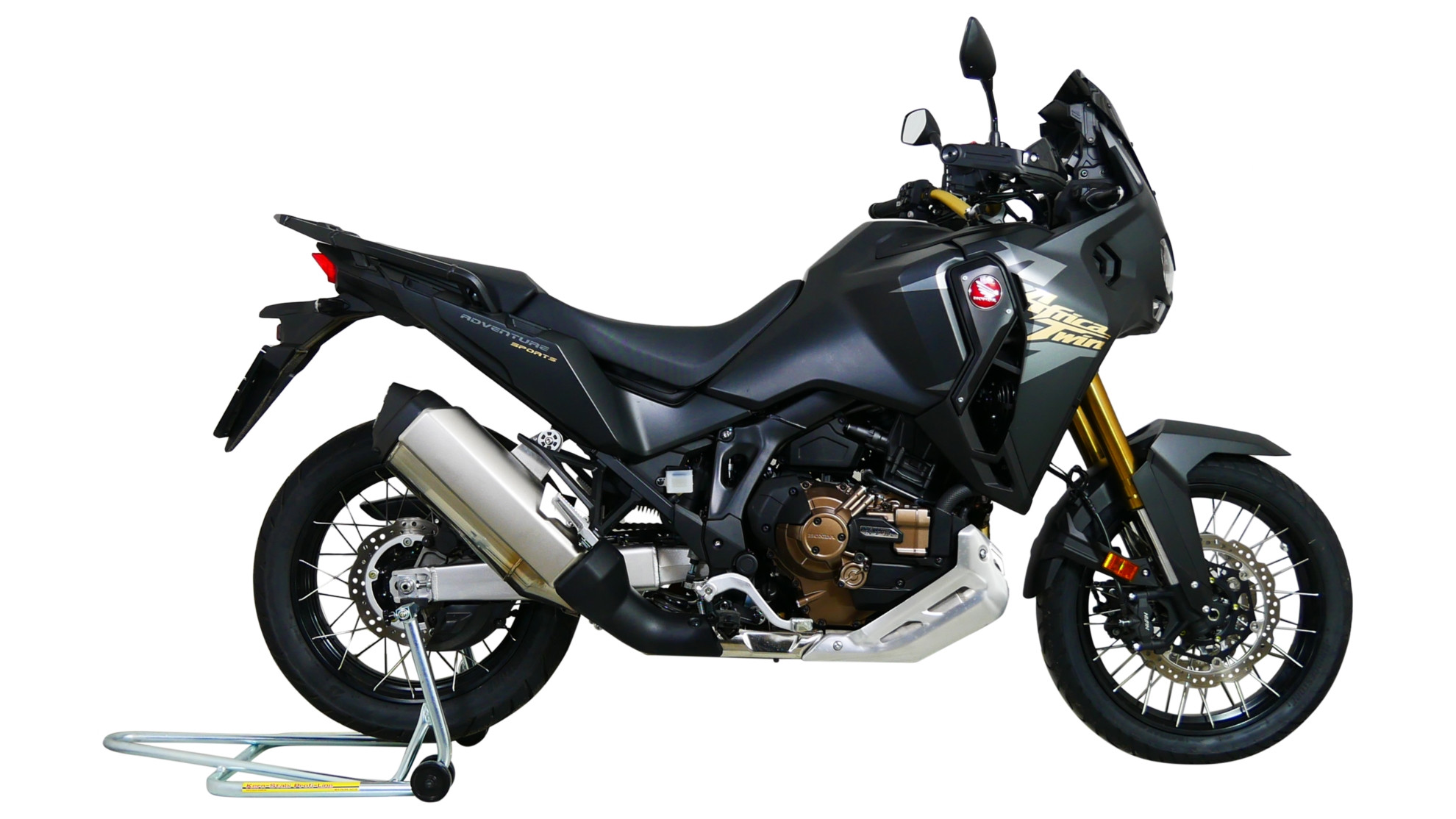 Szyba motocyklowa MRA HONDA CRF 1100 L A.T. AD.SPORTS ES /DCT 2024-, forma SPM, czarna
