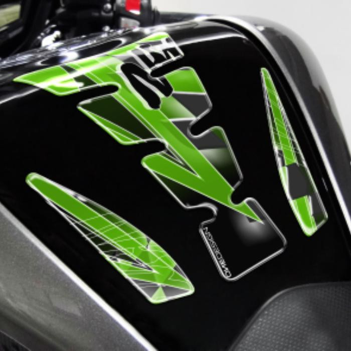 ONEDESIGN Tankpad Spirit shape Limited Edition logo N zielony