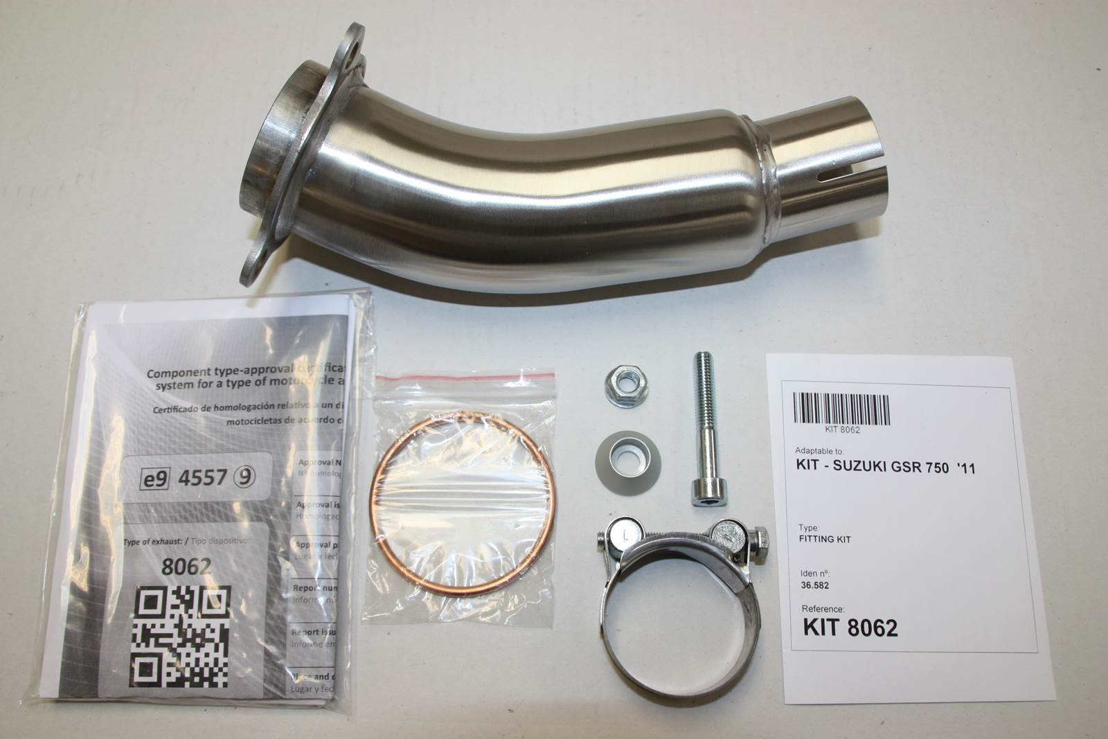 Tłumik IXIL SUZUKI GSR 750 11-16 (C5) typ SOVE (waga: 3000g, długość: 423 mm., materiał: Inox AISI304, kolor: Black painted) SLI