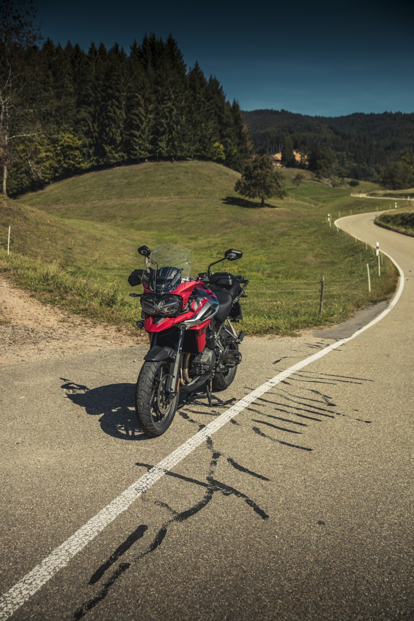 Szyba motocyklowa MRA TRIUMPH TIGER 1200 /XC /XR V201 , V301 2016-2021, forma TM, bezbarwna