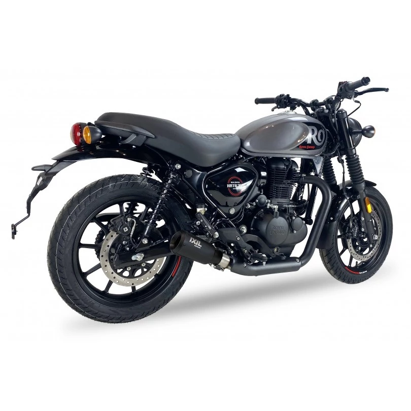IXIL Tłumik ROYAL ENFIELD HUNTER 350 typ RB SLIP ON - RACE XTREM BLACK (Homologacja)