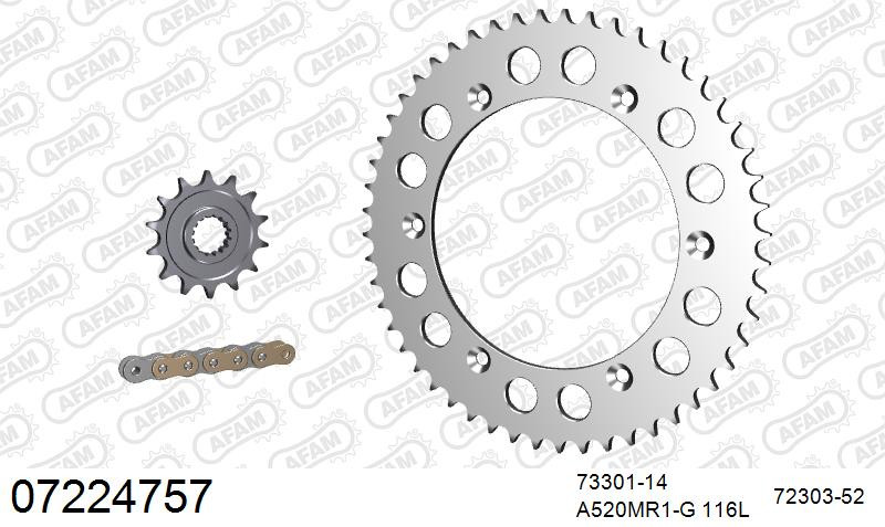 Zestaw napędowy AFAM do KTM GS 250