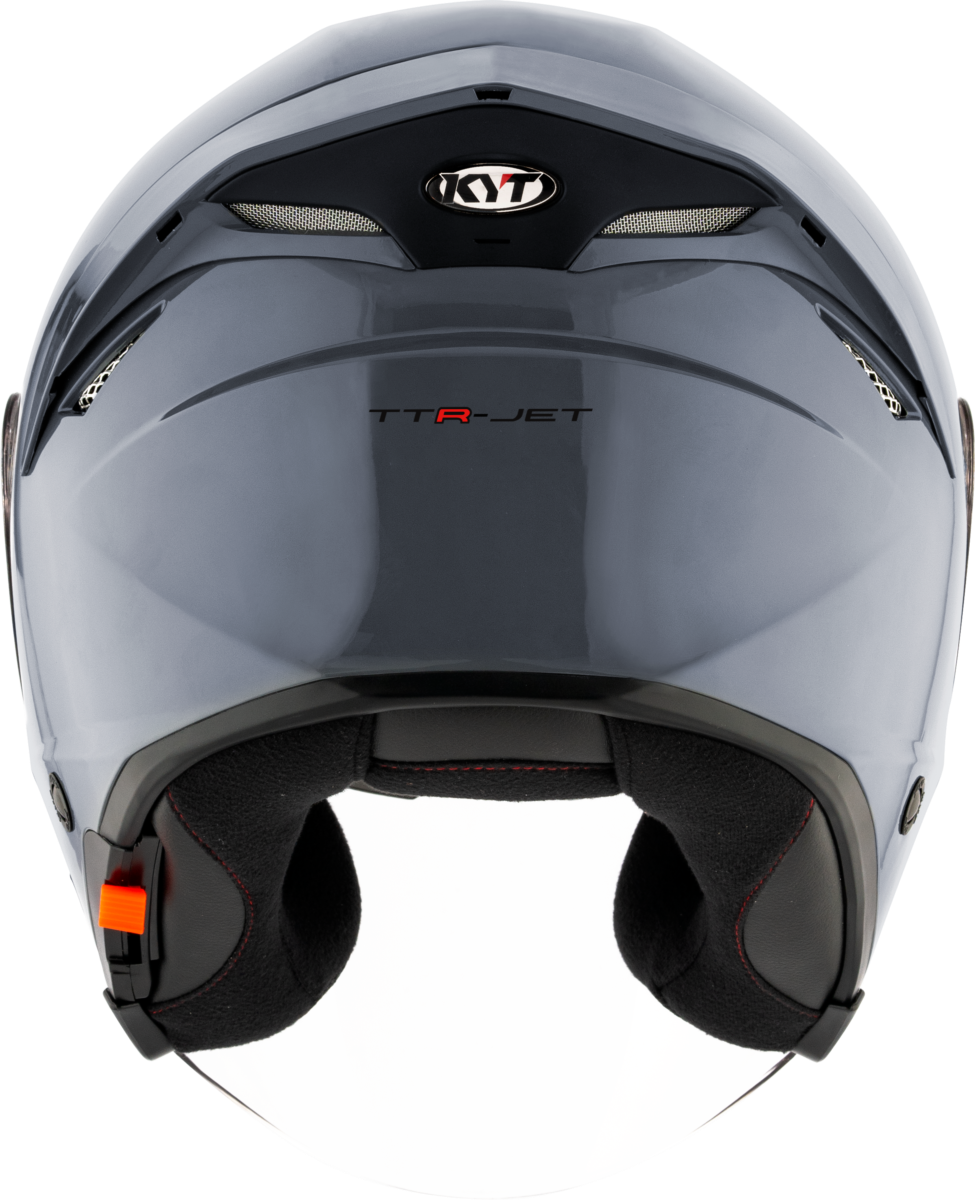 Kask Motocyklowy KYT TTR-JET połysk szary ECE/ONU 22-06