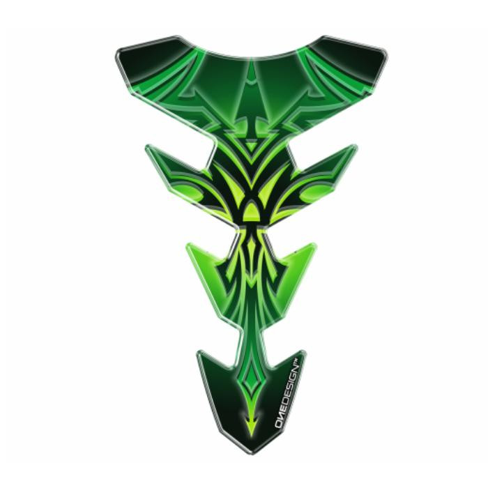 ONEDESIGN Tankpad Expression Slim Tribal zielony