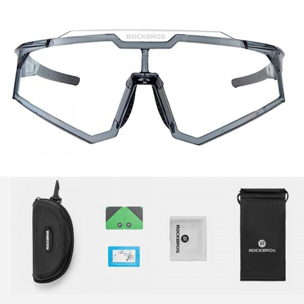 Okulary rowerowe / sportowe fotochrom ROCKBROS UV400 (14110006004)