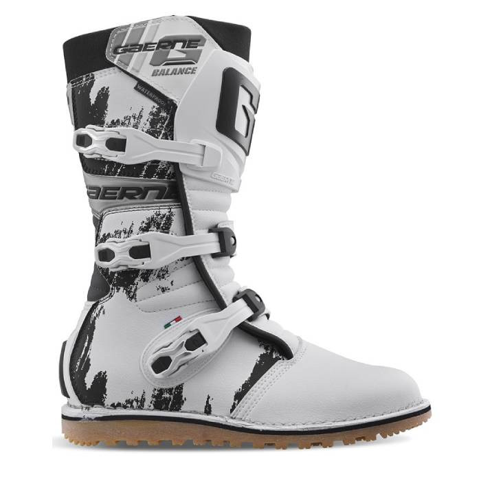 Buty motocyklowe GAERNE BALANCE XTR TRIAL białe