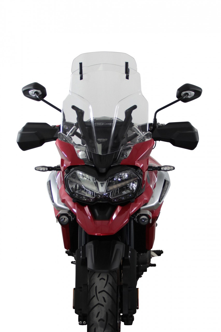 Szyba motocyklowa MRA TRIUMPH TIGER 1200 /XC /XR V201 , V301 2016-2021, forma VTM, bezbarwna