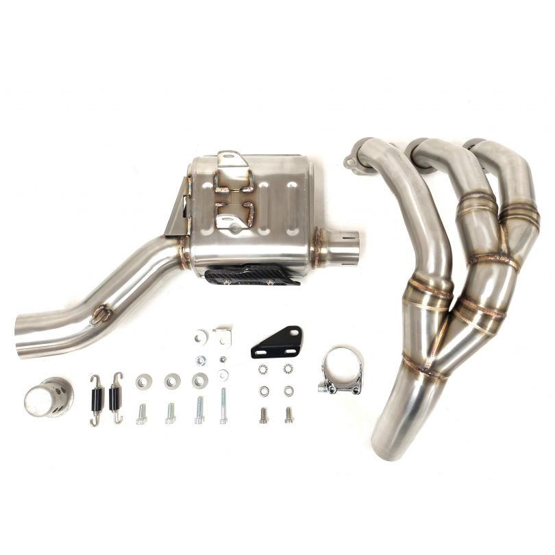 Tłumik IXIL TRIUMPH TRIDENT 660 21-22 (L101 L101R) typ RB (waga: 900g, długość: 230 mm., materiał: Inox AISI304, kolor: Black pa