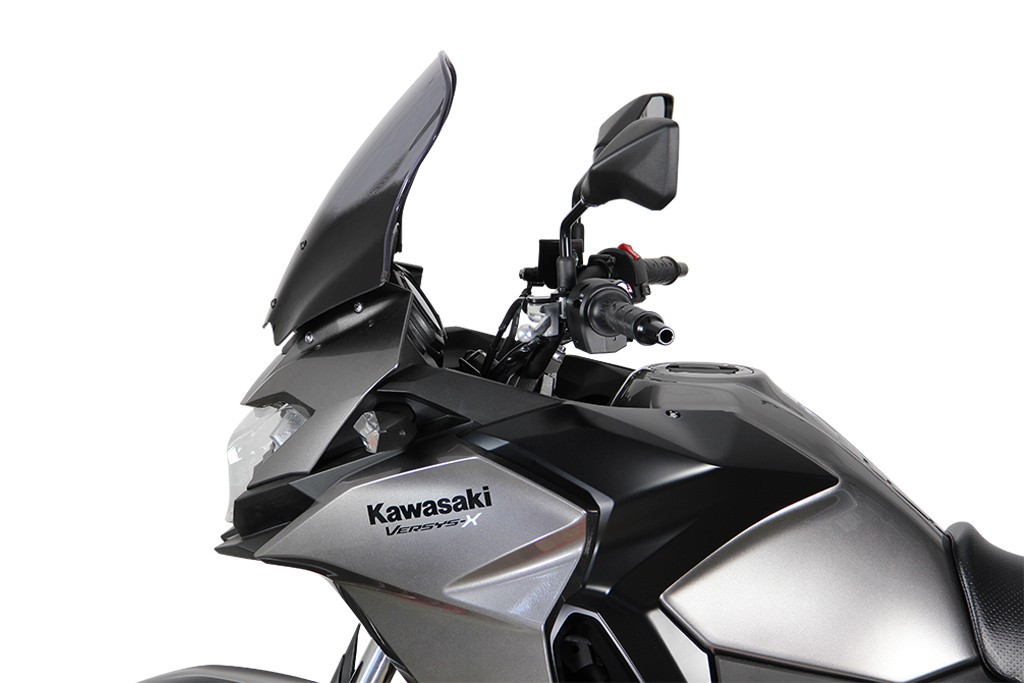 Szyba motocyklowa MRA KAWASAKI VERSYS X 300 LE 300 C 2017-, forma T, przyciemniana
