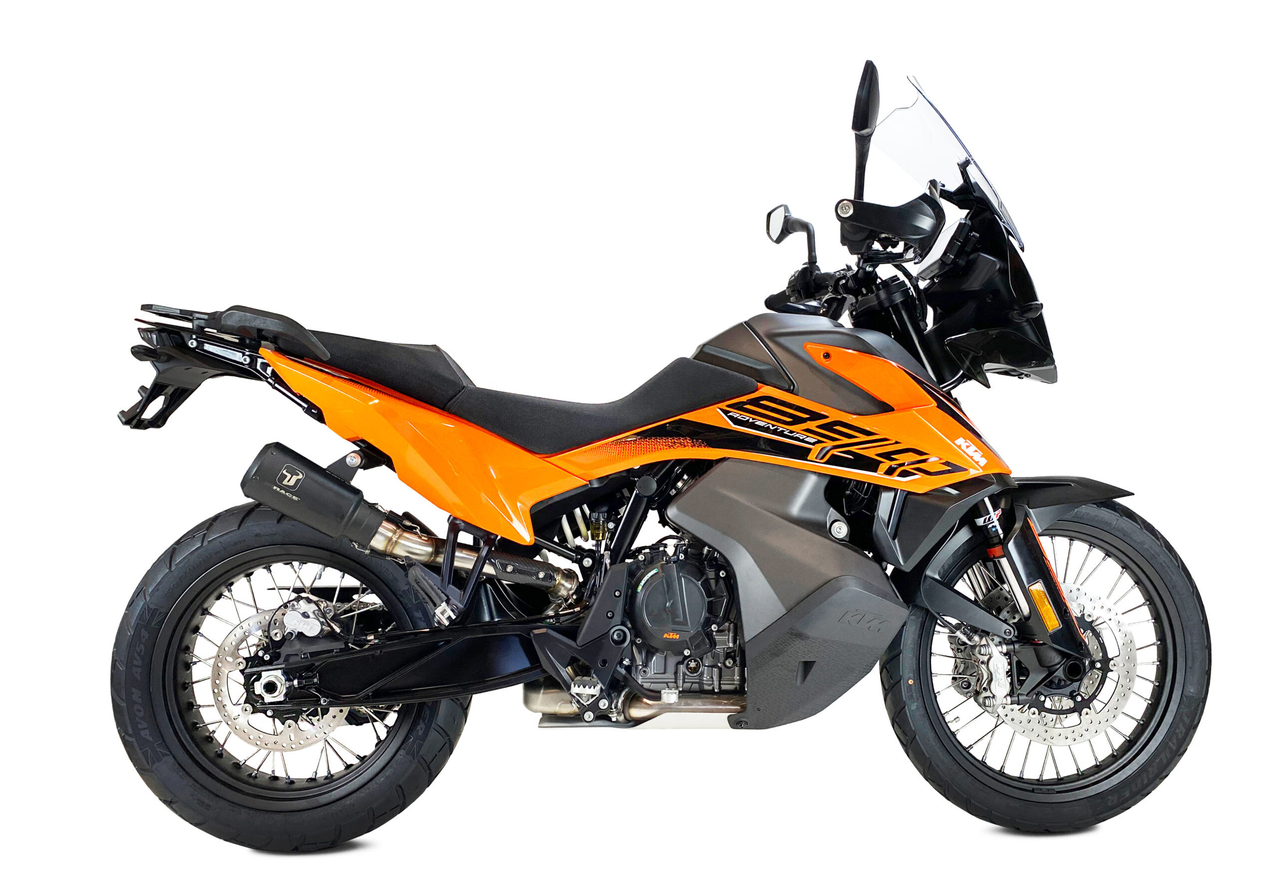 Tłumik IXRACE KTM 890 SMT 2023 (KTM R2 ADVENTURE) typ MK2B MK2 SERIES BLACK (Homologacja)