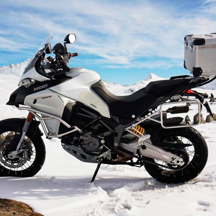ONEDESIGN Grip Boczny HDR MULTISTRADA ENDURO: 1200 16-18 / 1260 19-20 DUCATI transparentny
