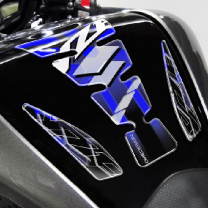 ONEDESIGN Tankpad Spirit shape Limited Edition logo YZF niebieski
