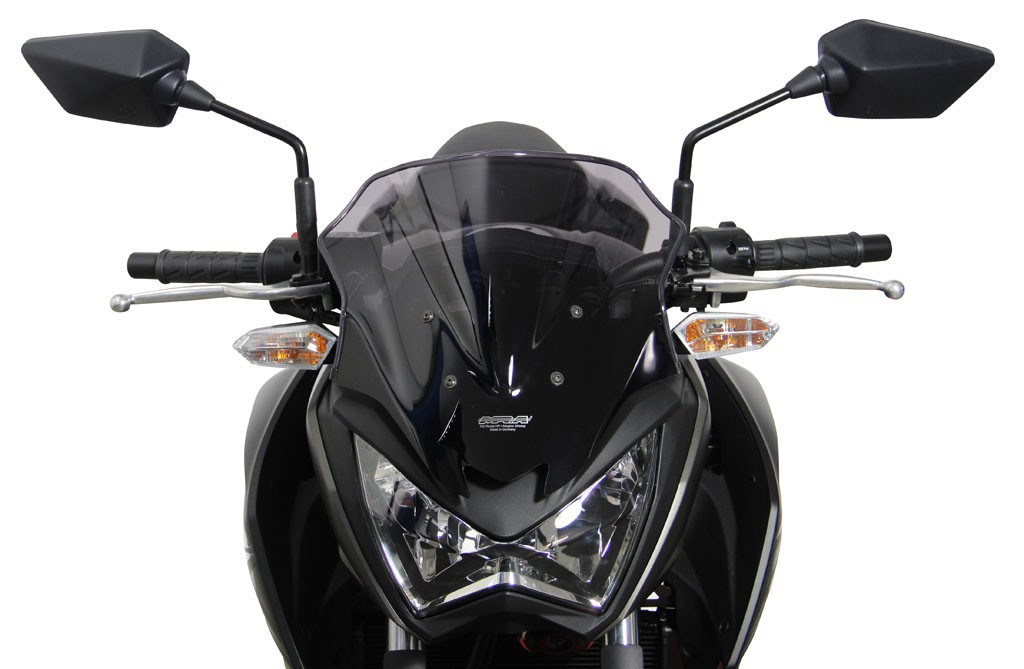 Szyba motocyklowa MRA KAWASAKI Z 300 ER300A 2015-, forma R, bezbarwna