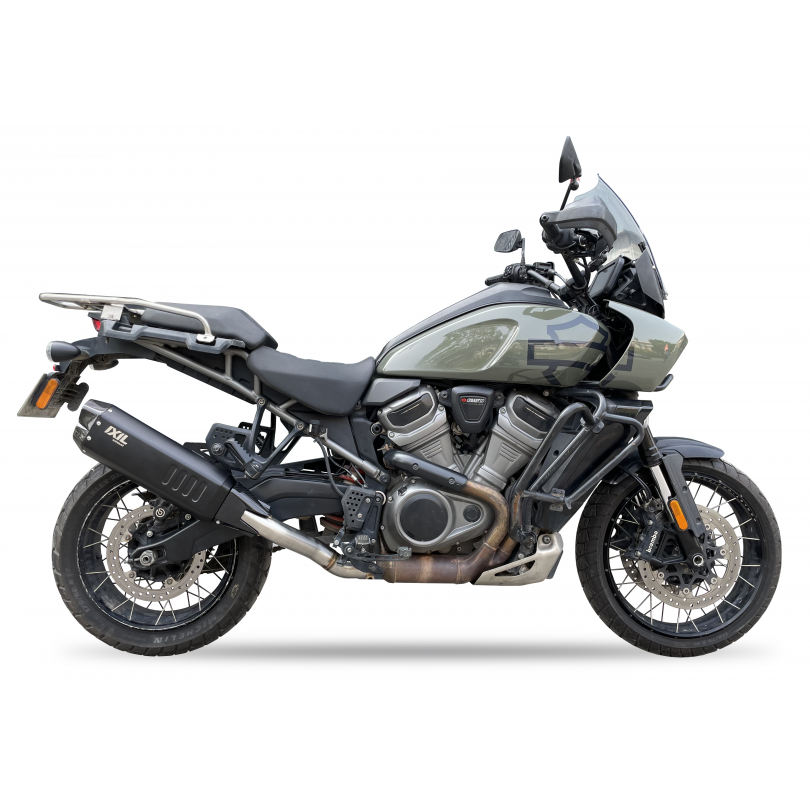 Tłumik IXIL H-D PAN AMERICA 1250 / SPECIAL 2022-2023 (RA1) typ ULXB (waga: 2560g, długość: 450 mm., materiał: Titanium ASTM Gr.1