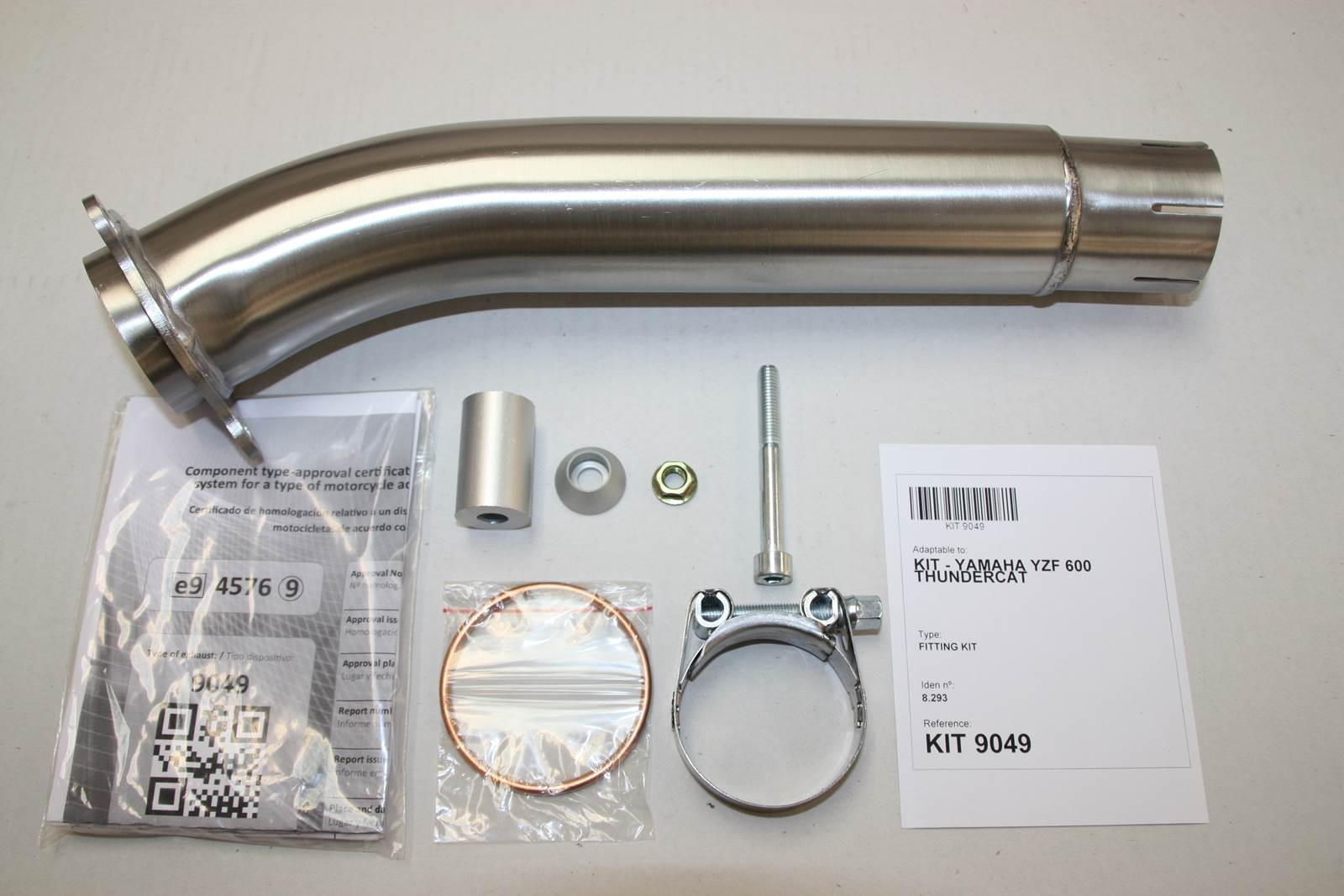 Tłumik IXIL YAMAHA YZF 600 THUNDERCAT (4TV) (4CV* 4WE*) typ SOVE (waga: 3000g, długość: 423 mm., materiał: Inox AISI304, kolor: