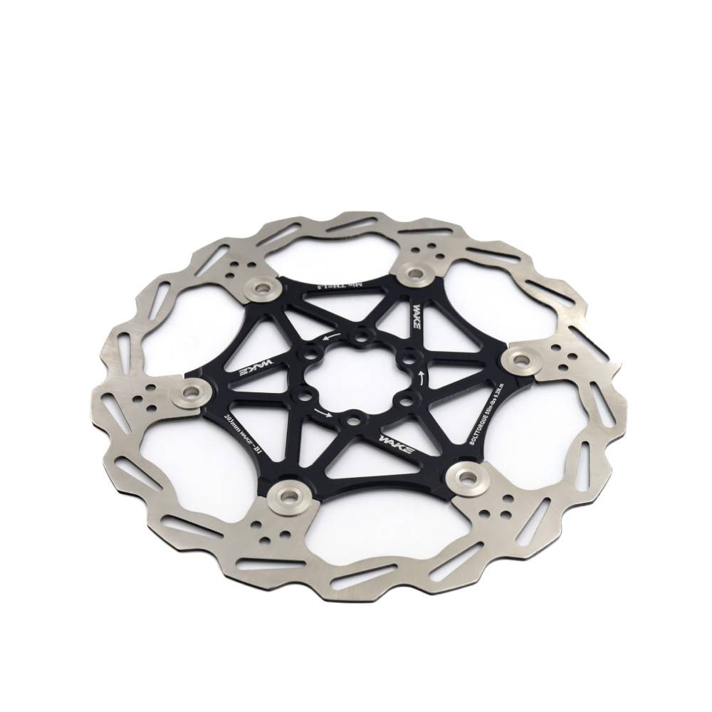 Pływająca tarcza hamulcowa 203 mm WAKE MTB czarna