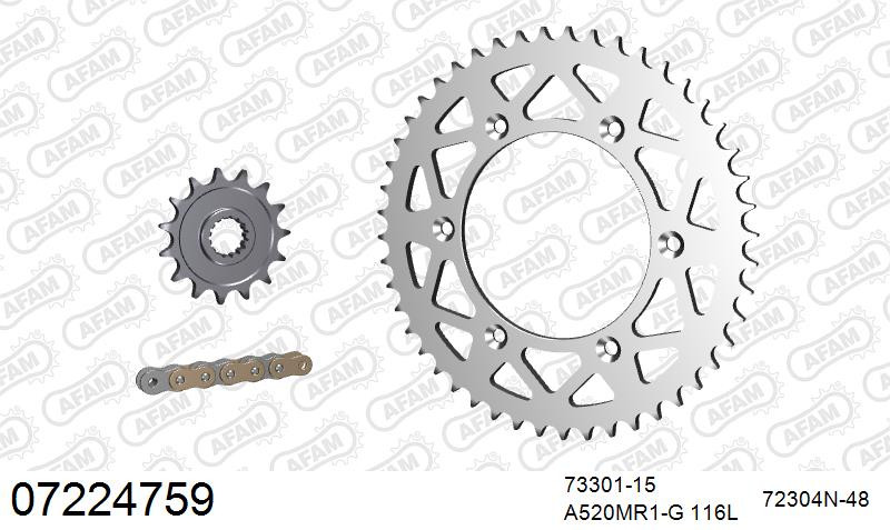 Zestaw napędowy AFAM do KTM GS 250
