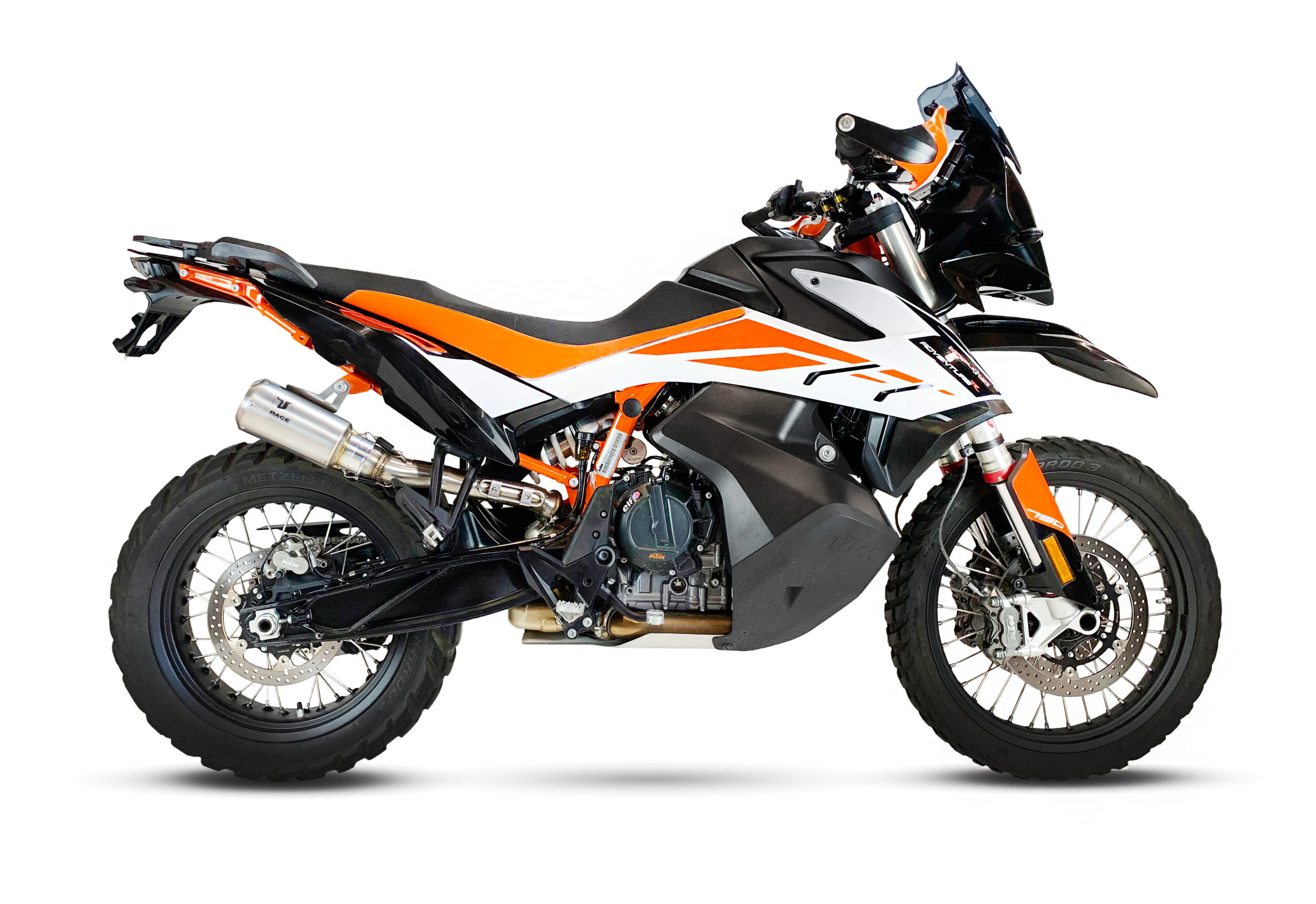 Tłumik IXRACE KTM 890 SMT 2023 (KTM R2 ADVENTURE) typ MK2 MK2 SERIES INOX (Homologacja)